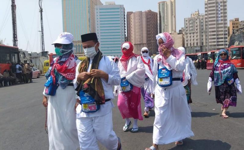 Jemaah Haji Indonesia.  