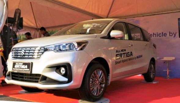 Ilustrasi Suzuki Ertiga Hybrid diproduksi di Indonesia. (Foto: Dok.CNNIndonesia) 