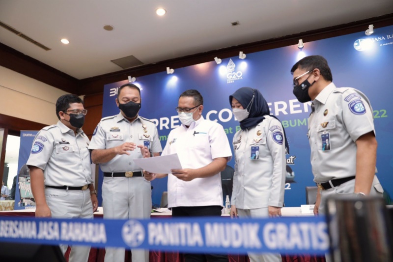 Jasa Raharja Koordinator Mudik Gratis BUMN