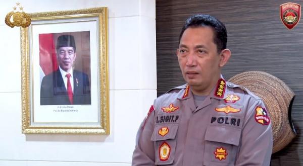 Kapolri Jenderal Pol Listyo Sigit Prabowo. (Foto:Ist.)