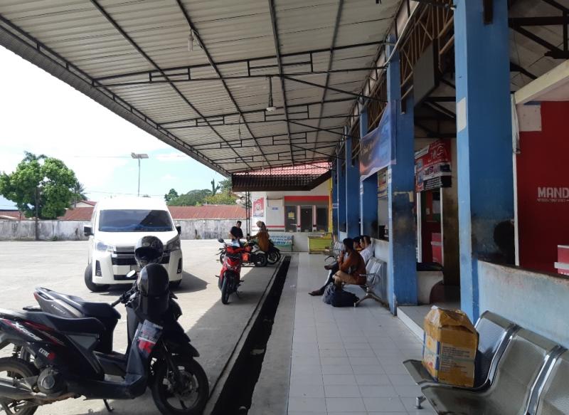 Suasana di Terminal Aceh Tamiang, Kamis (28/4/2022).