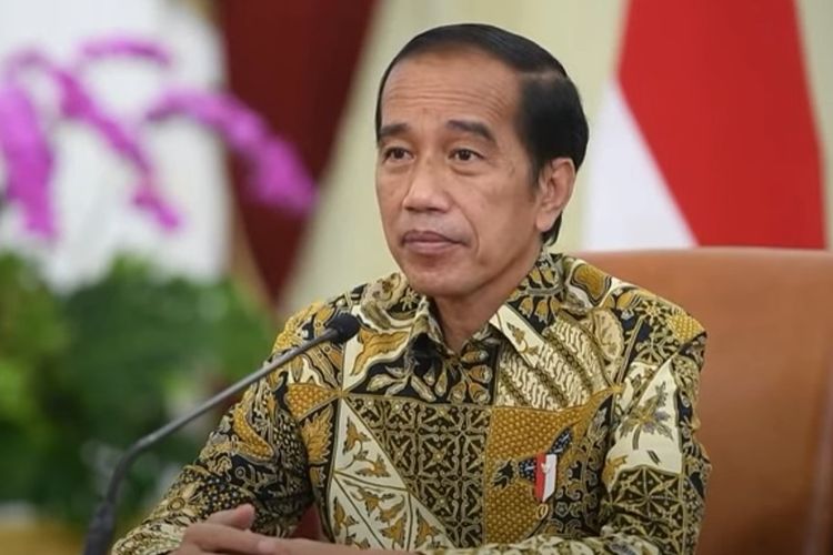 Jokowi sarankan masyarakat untuk pulang kampun sebelum puncak arus mudik Lebaran 2022.(Dok. Sekretariat Presiden)