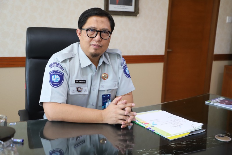 Kepala Cabang Jasa Raharja Cabang Utama Jawa Barat Dodi Apriansyah. Foto: istimewa.