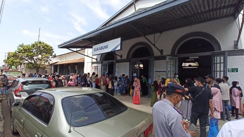 Stasiun Sukabumi. (Foto/dok.KAI Daop 1 Jakarta)