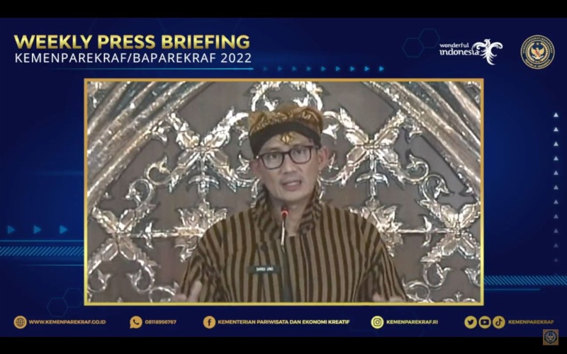 Menparekraf Sandiaga Uno