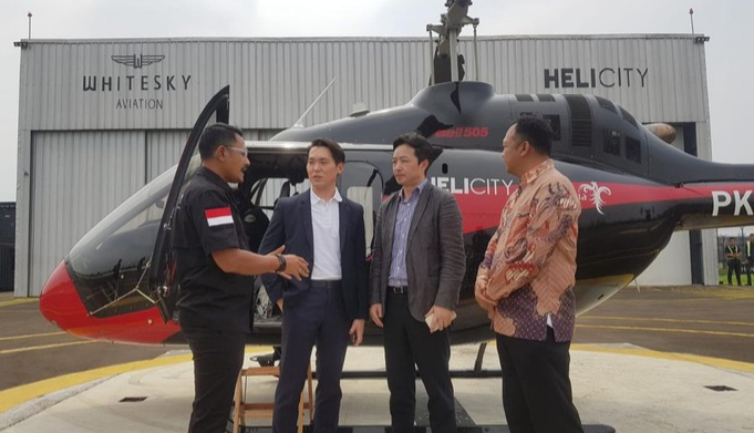 Operator taksi terbang akan borong 40 Helikopter. (Foto:detik.com) 