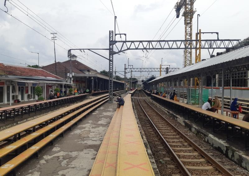 Stasiun Manggarai saat ini sebelum dilakukan SO 5.(Ist)