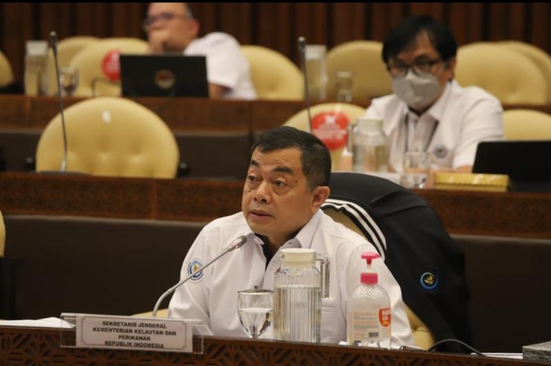 Sekretaris Jenderal KKP Antam Novambar.(Foto/dok.KKP)