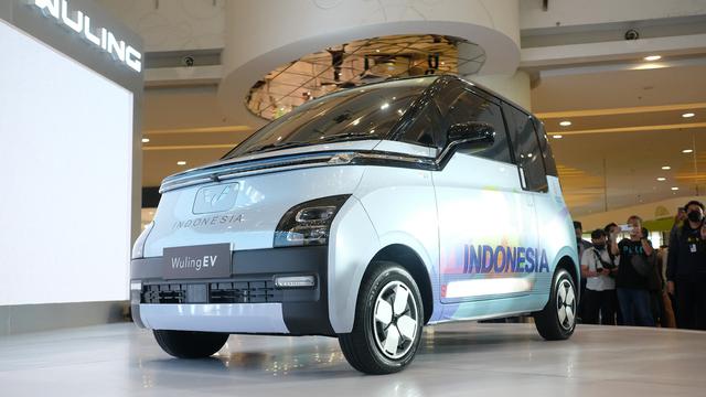 Mobil Listrik Wuling EV.