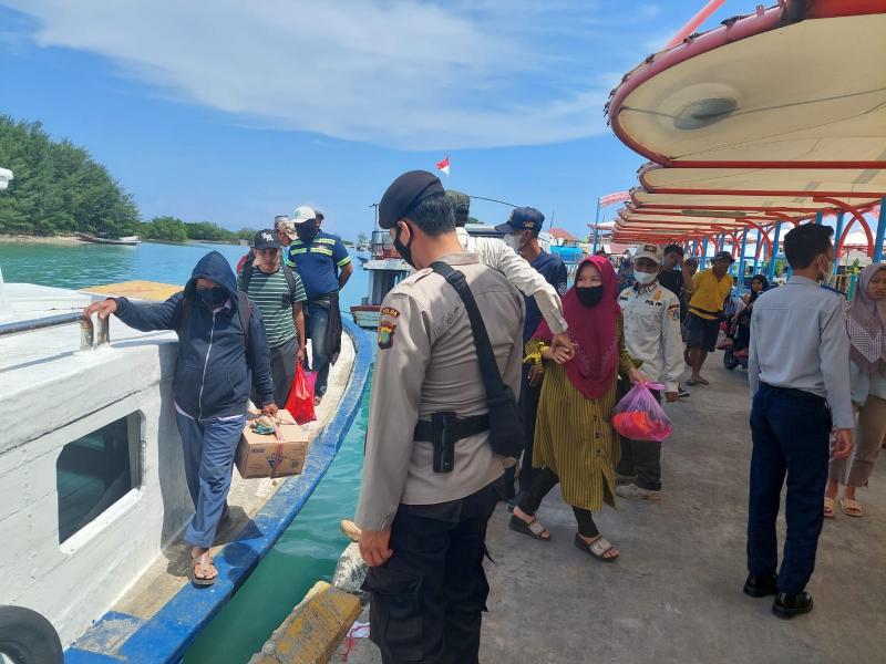 Foto:Humas Polres Kepulauan Seribu