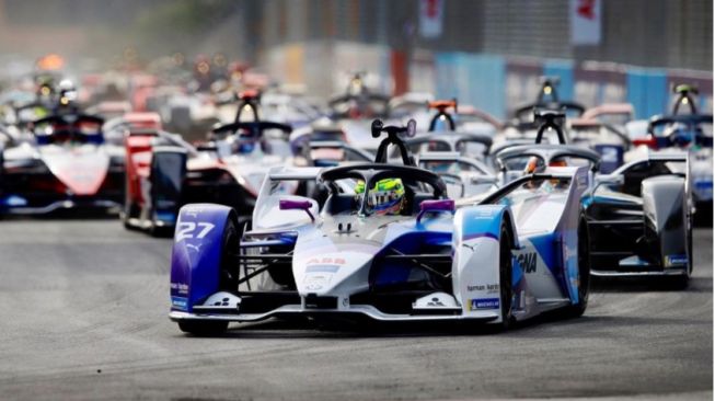 Ajang Formula E Jakarta berlangsung sukses. (Foto:Ist.)