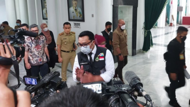 Gubernur Jawa Barat M Ridwan Kamil mengajukan izin ke luar negeri yakni Swiss dari tanggal 9 hingga 19 Juni 2022. (Foto:tvonenews.com) 
