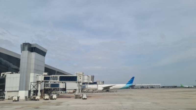 Penerbabgan di Bandara Soekarno-Hatta