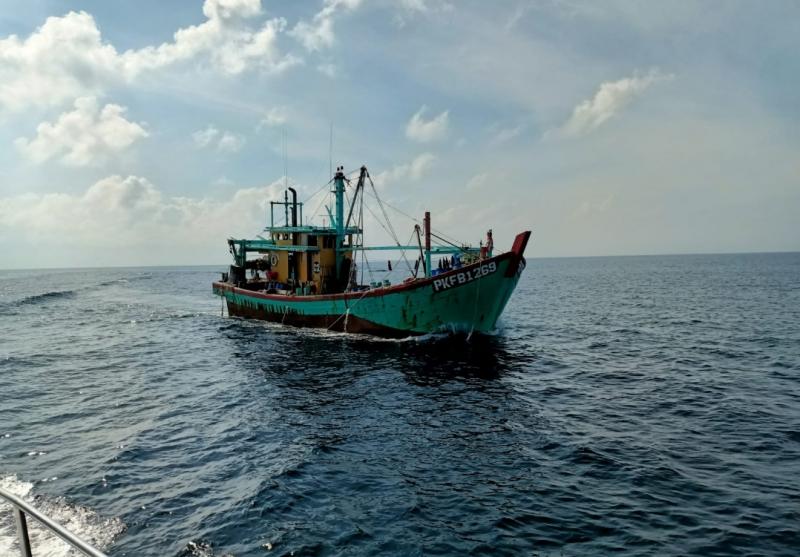 Kapal penangkap ikan ilegal. (Ist)