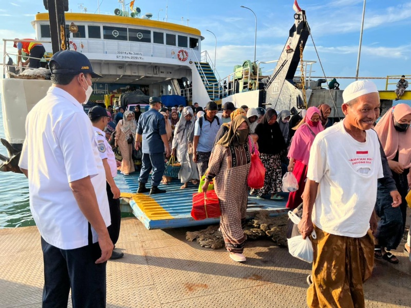 Salah satu zonasi di pelabuhan penyeberangan