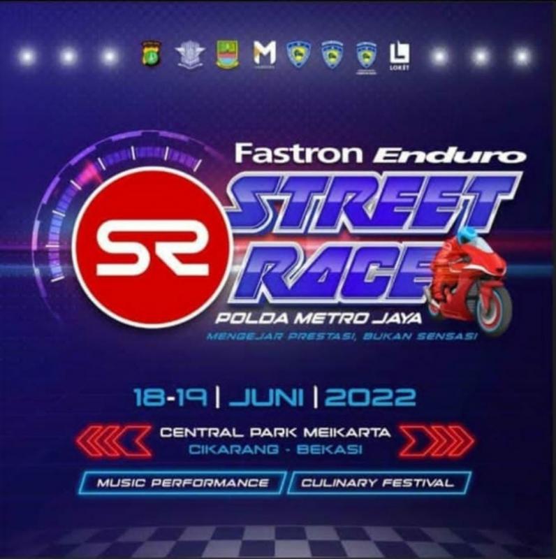 Ajang street race di kawasan Meikarta, Kabupaten Bekasi. Foto: istimewa.