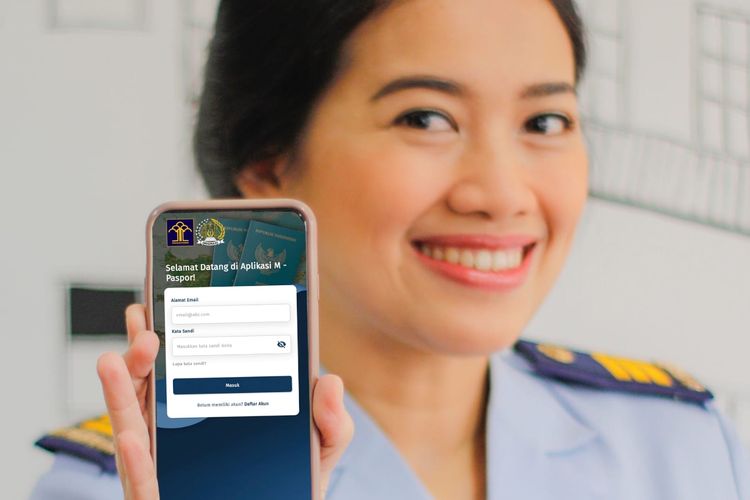 Syarat dan cara membuat paspor online lewat aplikasi M-Paspor berikut dengan biayanya(imigrasi.go.id)