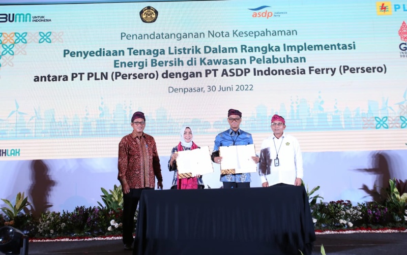 Kerja sama ASDP dan PLN