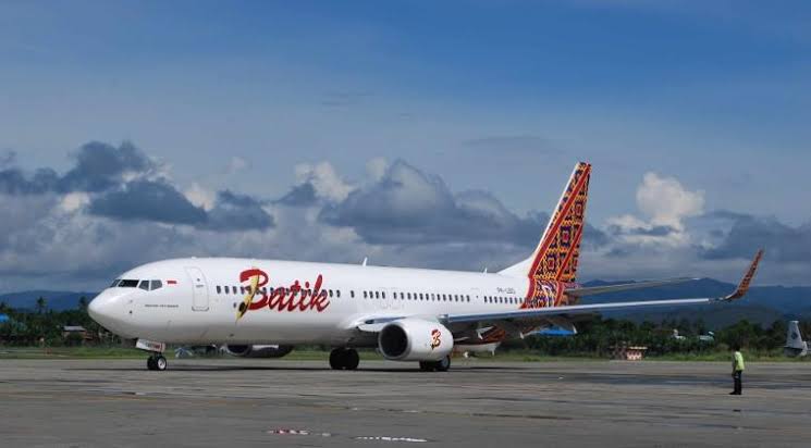 Pesawat Batik Air. (Ist)