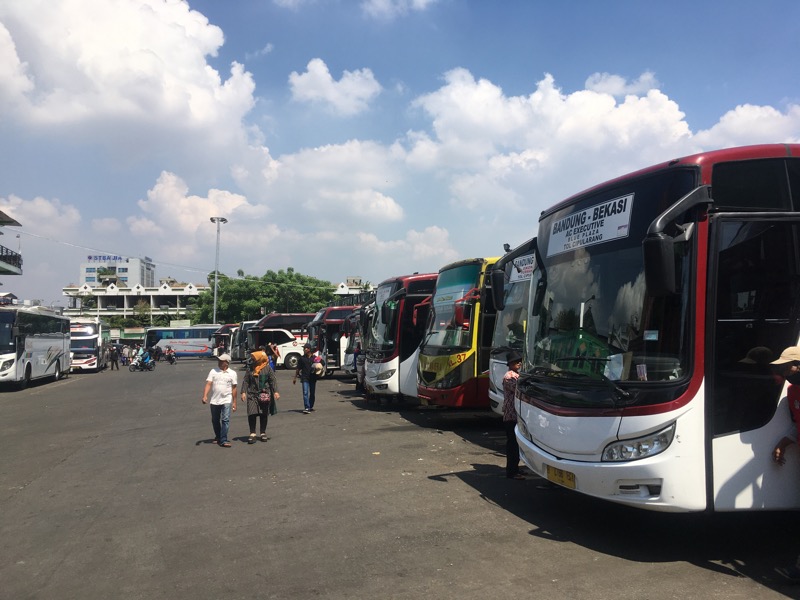 Terminal Bekasi, Selasa (5/7/2022). Foto: BeritaTrans.com.