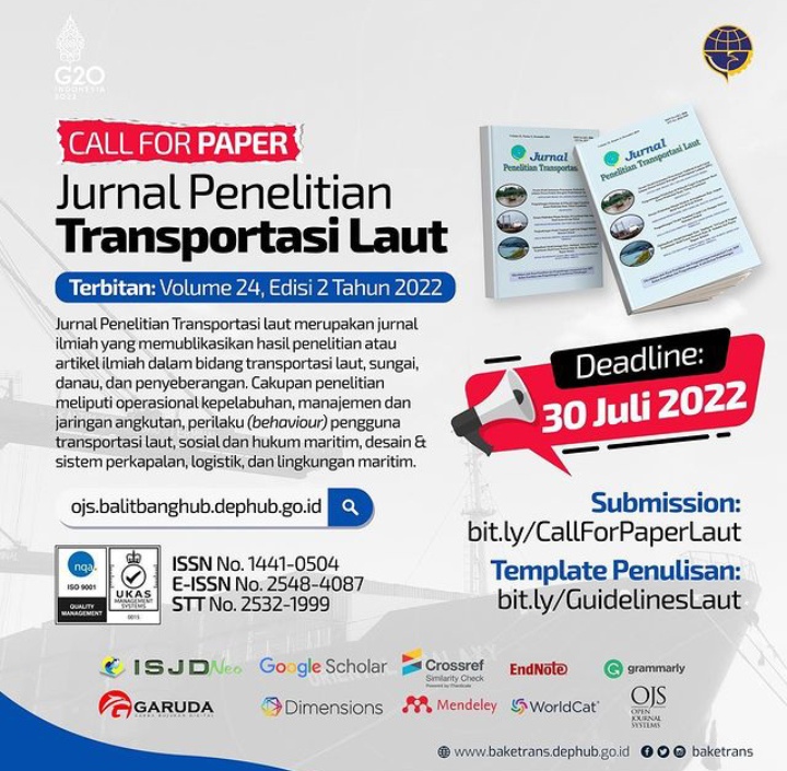 Pusat penelitian transportasi Laut dan SDP