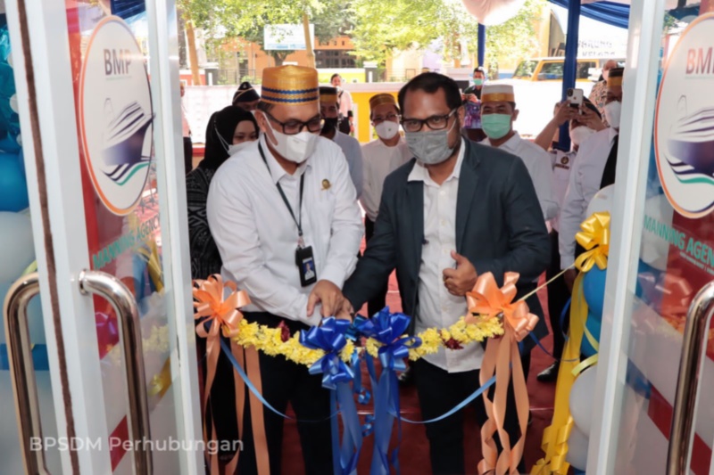 Peresmian Marning Agency di Poltekpel Barombong