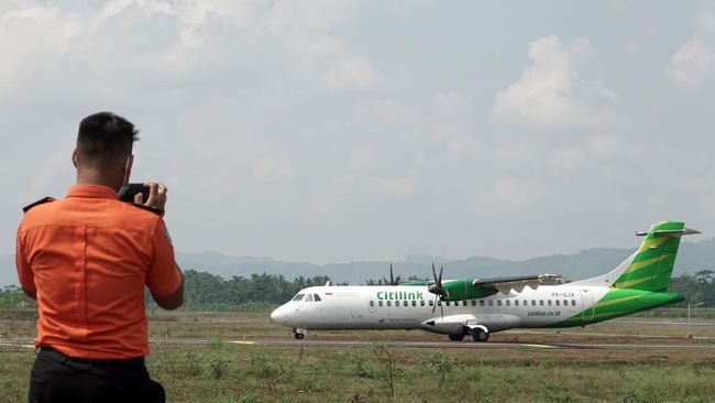 Pesawat Citilink Indonesia.