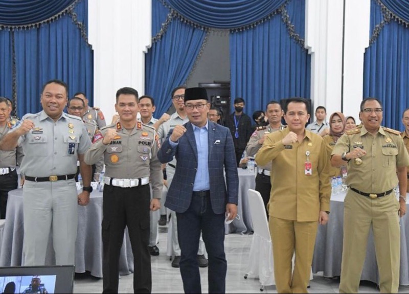 Gubernur dan Jasa Raharja Jawa Barat Terima Kunjungan Kerja Tim Pembina Samsat Nasional. Foto: istimewa.
