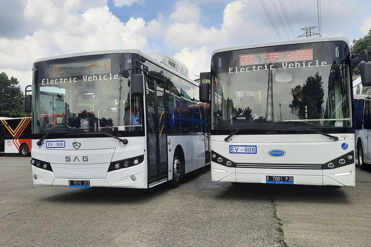 Bus TransJakarta. (Foto:Ist)