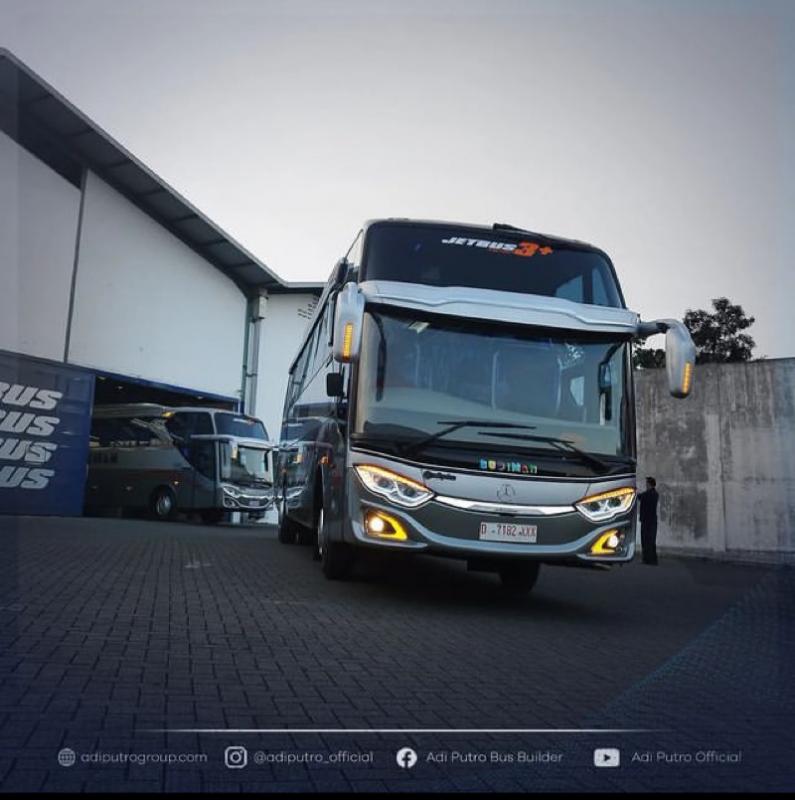 Bus baru PO Budiman. Foto: Instagram @adiputro_official.