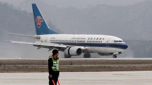 Foto: Ilustrasi China Southern Airlines (AFP) 