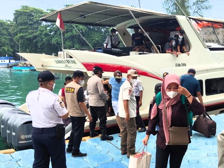 Foto:Humas Polres Kepulauan Seribu