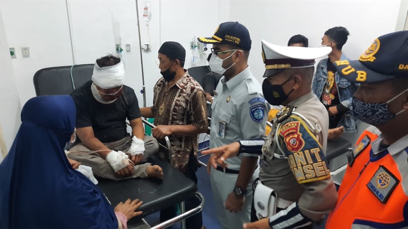 Jasa Raharja Jawa Barat jamin korban kecelakaan di Cianjur. Foto: istimewa.