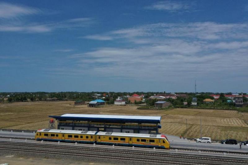 Proyek kereta api Trans Sulawesi jalur Makassar-Parepare. (Dok. Balai Pengelola Kereta Api Sulawesi Selatan)