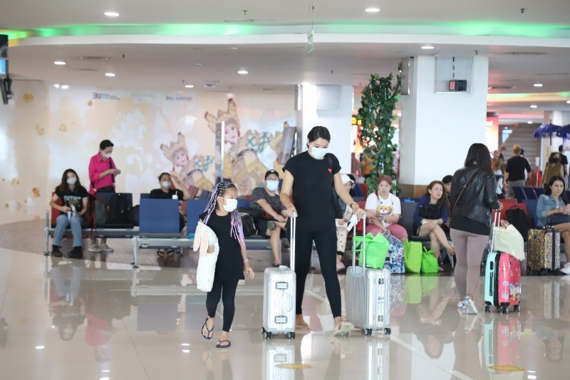 Suasana di salah satu Bandara Angkasa Pura I