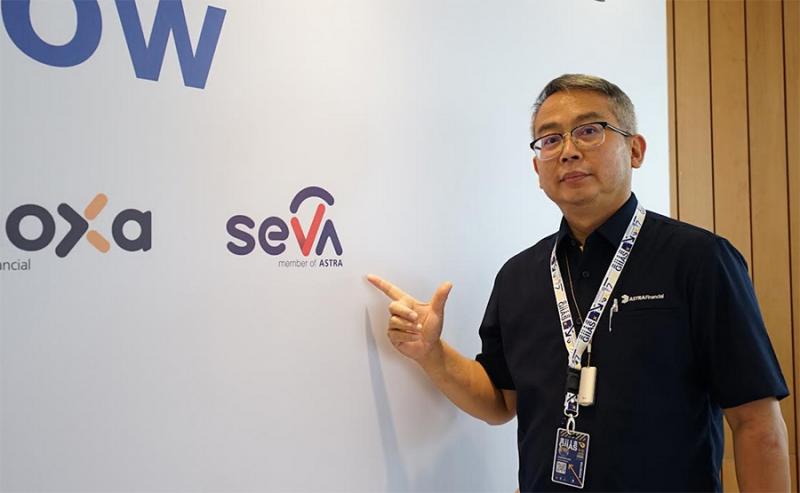 Co-Chief Executive Officer SEVA, Handoko Liem, mengapresiasi capaian SEVA yang berhasil lampaui target di GIIAS ICE BSD 2022.(foto:istimewa/SEVA)