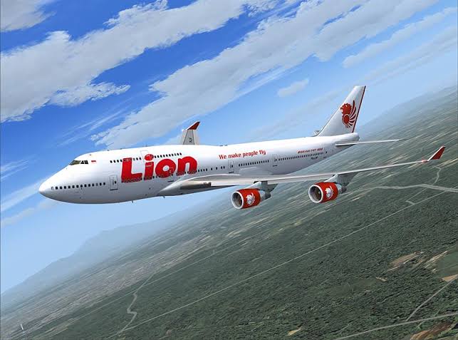 Pesawat Lion Air. 