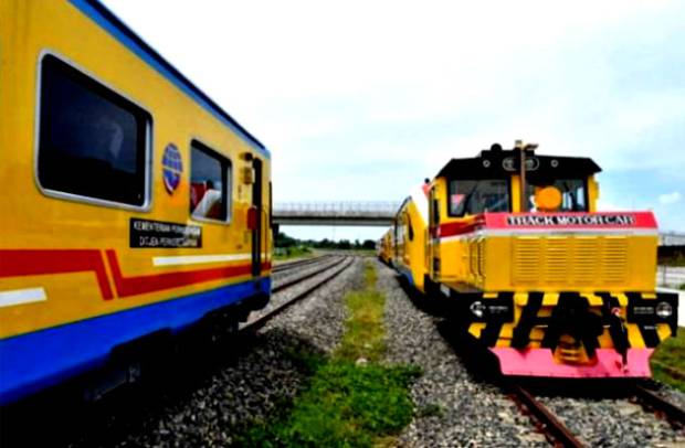 Dua gerbong baru kereta api bakal tiba di Kota Makassar pada akhir tahun ini. Foto/kppip