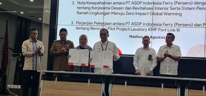 Kerja sama ASDP dan INKA