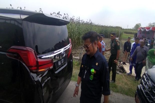 Kecelakaan lalu lintas menimpa rombongan Menteri Pertanian (Mentan) Syahrul Yasin Limpo saat melaju dengan kendaraan di Jalan Tol Jombang, Kamis siang (15/9/2022). (Foto:Istimewa)