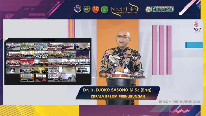 Kepala BPSDMP Djoko Sasono