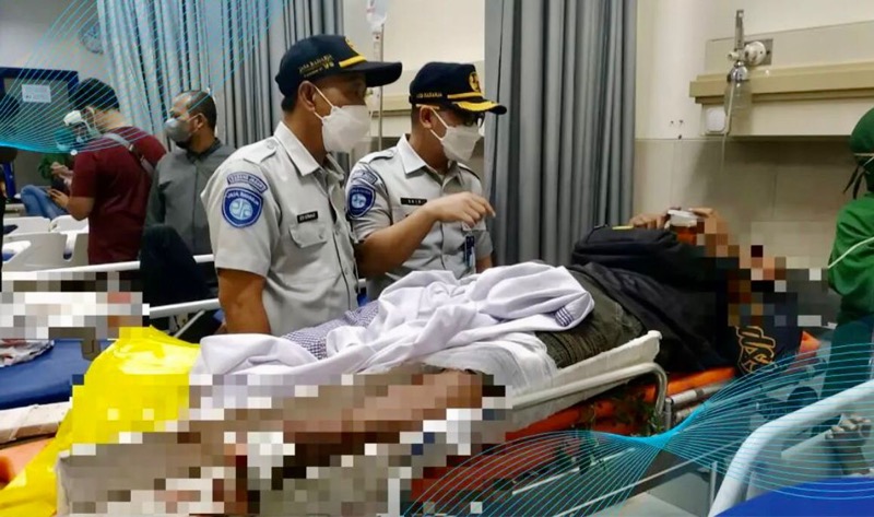 PT Jasa Raharja menjamin korban kecelakaan di Tol Cipali. Foto: istimewa.