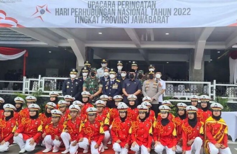 PT Jasa Raharja Jawa Barat hadir di Hari Perhubungan Nasional Provinsi Jabar di Sukabumi, Senin (19/9/2022). Foto: istimewa.