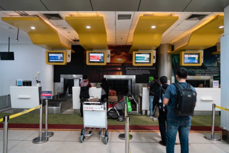 Suasana terminal baru Bandara Sulthan Thaha Jambi