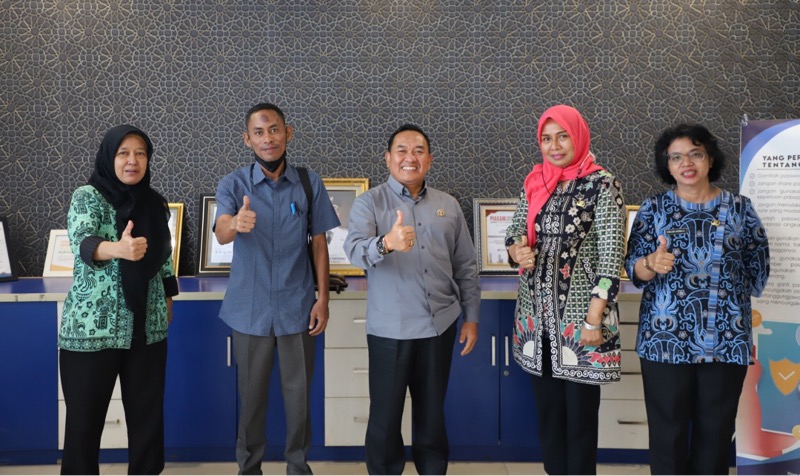 Komisi III DPRD Kabupaten Bangka lakukan kunjungan ke Kota Bekasi dalam rangka diskusi terkait pendirian Tower di Kota Bekasi. Foto: istimewa.