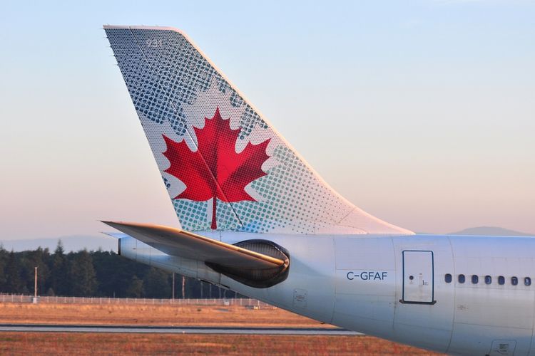 Ilustrasi Air Canada.(SHUTTERSTOCK)