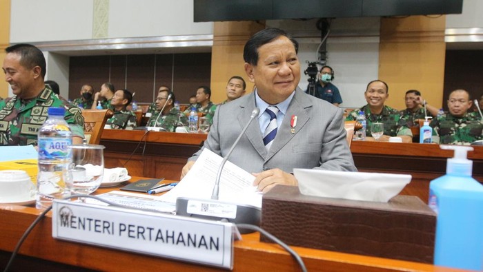 Menhan Prabowo Subianto.