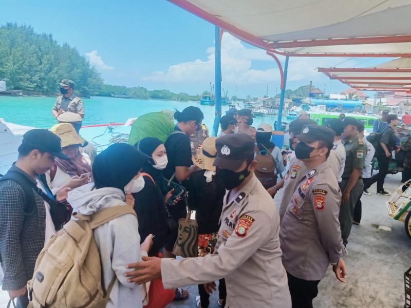 Foto:Humas Polres Kepulauan Seribu