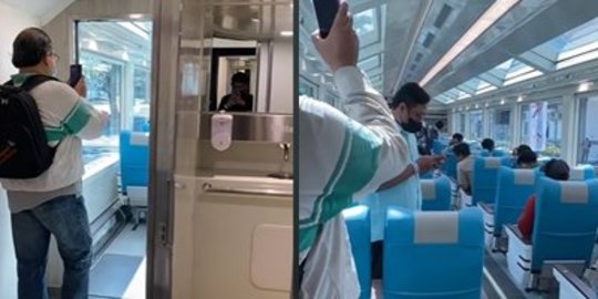 Viral Kereta Panoramic dari KAI, Masyarakat `Jangan Lupa Pakai Sunscreen`. TikTok/anditosss