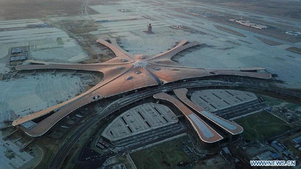 Beijing Daxing International Airport (Foto: Istimewa/xinhuanet. )